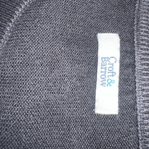 Classic Black Button-Front Cardigan - Picture 2 of 2